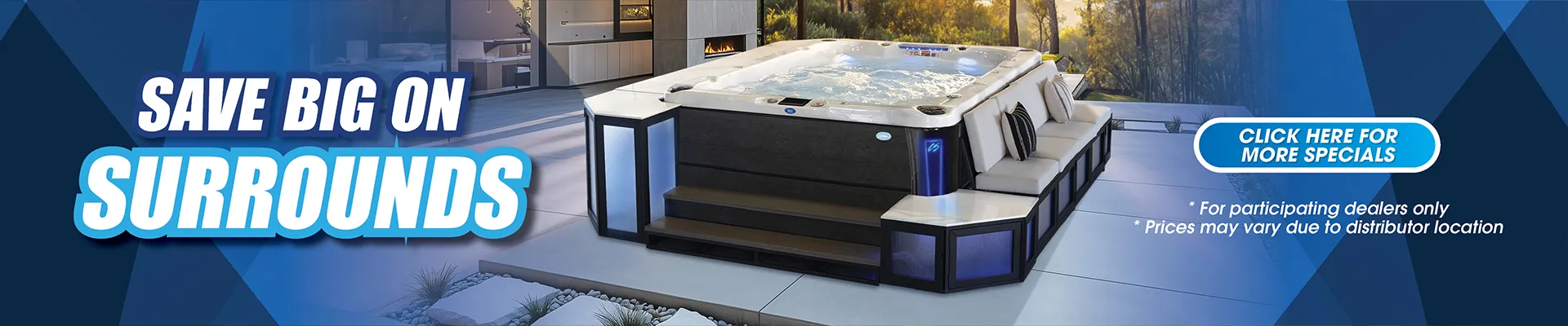 Calspas hot tub being used in a family setting - Gillette